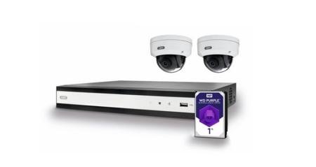 TVVR36422D ABUS Indoor/Outdoor Use No CCTV Kit, 2 Camera Connections, IP