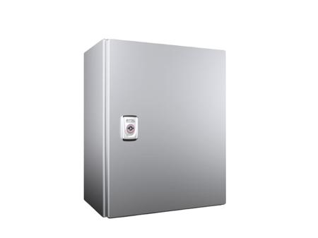 1303000 Rittal AX Series Stainless Steel Enclosure, IP66, 380 mm x 380 mm x 210mm