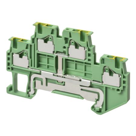XW5G-P1-5-1-2-1 Omron, XW5G Series , 500 V Non-Fused Terminal Block, Push In Termination