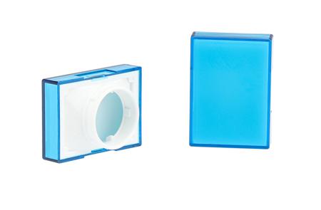 A165L-JA Blue Rectangular Push Button Lens for use with A16 Series LED/Incandescent Lamp Push Button Switch
