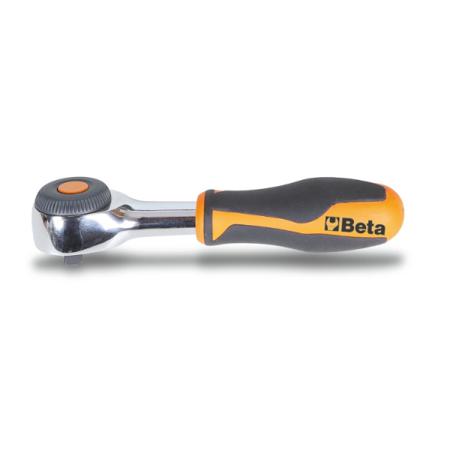 900/58 BETA  1/4 in Round Ratchet with Rotator Handle, 126 mm Overall