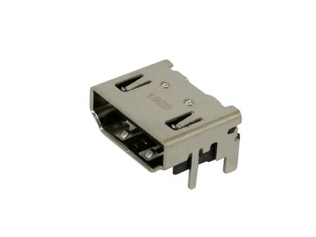 2086588121 Molex Type A 19 Way Female Right Angle HDMI Connector 40 V