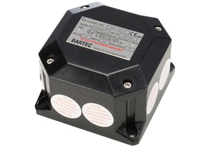 OTB122 Bartec GB Series Black Junction Box, IP66, ATEX, 122 x122 x 82mm