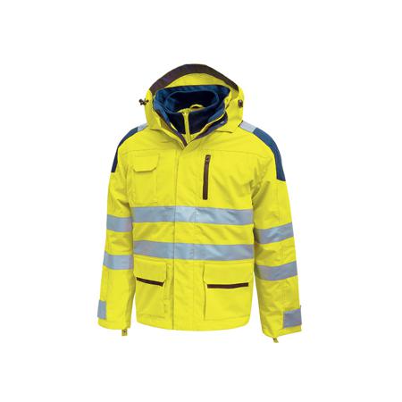 WHL162YF-L UPower Hi - Light Yellow, Breathable, Waterproof Parka Jacket, L