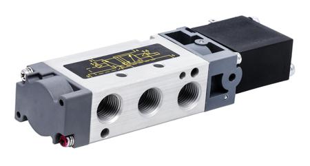 52000001 EMERSON – ASCO 5/2 Pneumatic Solenoid Valve - Solenoid/Pilot G 1/8 520 Series 24V dc