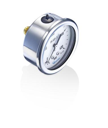 MIT3-B22-B19 Bourdon G 1/4 Back Entry Pressure Gauge 4bar, MIT3-B22.B19, 0bar min.