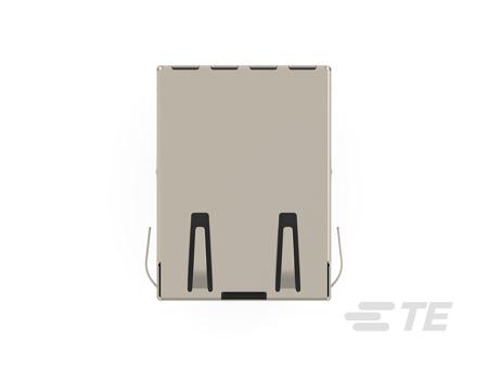2489102-2 TE Connectivity 24891 Series Female Ethernet Connector, Hole Mount, Cat5e Right Angle 1 Port 8 -Way
