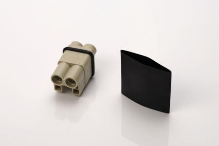 192-600 RS PRO Heavy Duty Power Connector Insert, 40A, Male, 2 + p Contacts