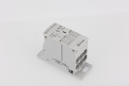 9D-01-5-125-0206 Finder Non-Fused Terminal Block, 8 Way, 35mm², 100kA, 1000/1500 V AC/DC, White