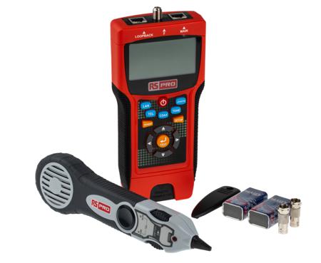 146-6833 RS PRO 2670 Network Tester F, RJ12, RJ45
