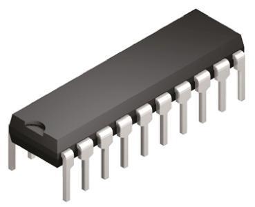AD7545JNZ Analog Devices , 12 bit DAC, 20-Pin PDIP