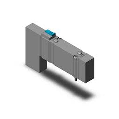 SY5100-5UF1-NA SMC 5/2 & 5/3 Pneumatic Solenoid Valve - Solenoid SY5000 Series 24V dc
