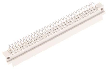 09031642921 HARTING 64 Way 2.54mm Pitch, Type C Class C1, 2 Row, Right Angle DIN 41612 Connector, Plug