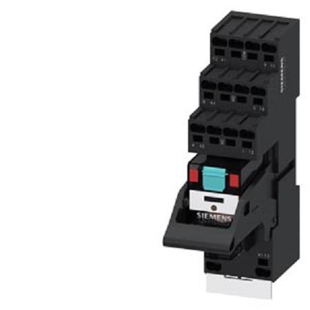 LZS-PT2D5T30 Siemens Plug In Electromechanical Interface Relay, 230V ac Coil, 12A Load Current, DPDT