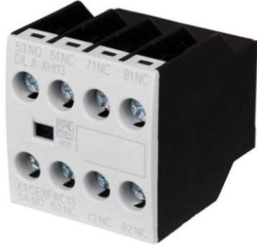 250-8911 RS PRO Auxiliary Contact, 4 Contact, 3NC/1NO, Top Mounted, RSPRO-AC13