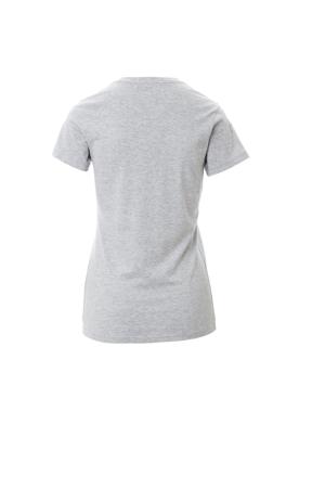 001577-0252-13001-M Payperwear Grey 7% Viscose, 93% Cotton Short Sleeve T-Shirt, UK- M, EUR- M