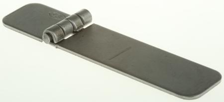 40406-ABR Savigny Zinc Bichromated Steel Strap Hinge, 85mm x 20mm x 1.5mm