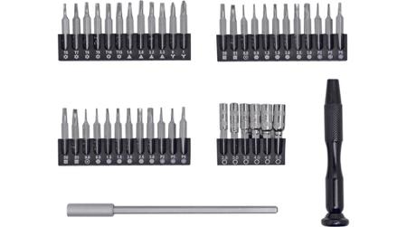 4-930 Bernstein Screwdriver Bit Set 46 Pieces, Slotted
