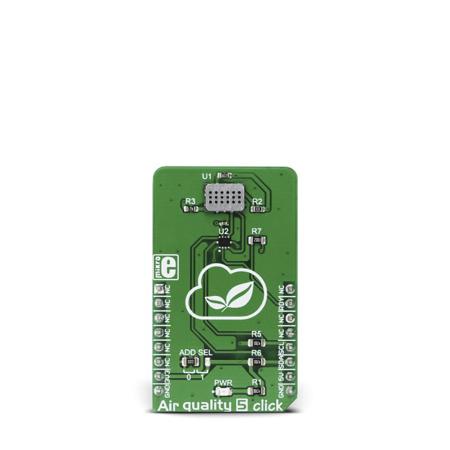 MIKROE-3056 MikroElektronika Development Kit Various Environmental Pollution Measurement and Detection Applications, Gas Alarms in