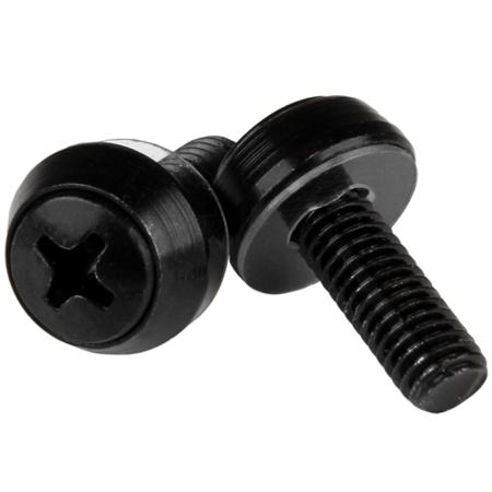 CABSCREWSM6B StarTech.com CABS Series Screw for Use with Rack Mounting, M6mm Thread, 50 Piece(s), 0.1 x 0.1 x 0.1in