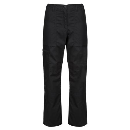 TRJ600-L-800-040 Regatta Professional TRJ600 's Black/Navy Trousers Water Repellent, Size Long 40in W 33in L