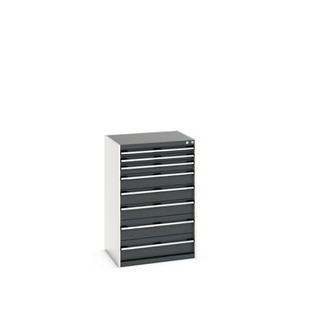 40020061-19V Bott 8 Cabinet, Steel, 1200mm x 650mm x 800mm, Grey