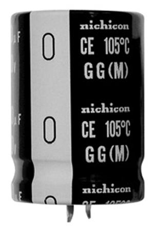 LGG2C222MELB45 Nichicon 2200μF Aluminium Electrolytic Capacitor 160V dc, Snap-In -