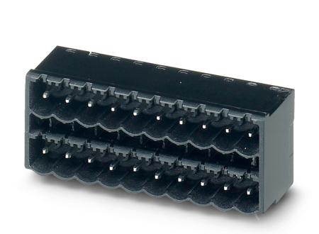 1753213 Phoenix Contact, 5.08mm Pitch, CCDN 2.5/10-G1-5.08 P26 THR, 10 Way, Right Angle, Pluggable Terminal Block, Header,