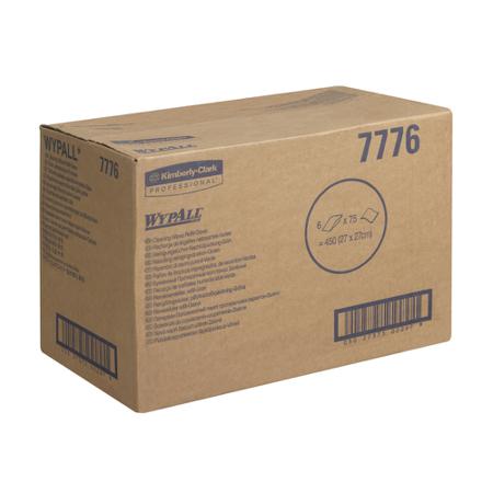 7776 WYPALL Cleaning Wipes Refill  Wet Cleaning Wipes, Bag of 75, 270 x 270mm