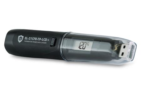 EL-21CFR-TP-LCD+ Lascar  Temperature Data Logger, USB, 1 Input Channel(s)
