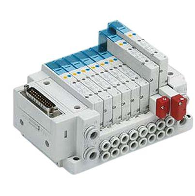 SS5Y3-10F1-10B-C6-NA SMC SY3000 series 10 station One-Touch Fitting 6 mm Manifold Base for use with Valve,