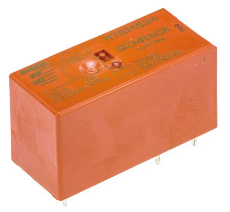 RTB14524 TE Connectivity SPDT Non-Latching Relay PCB Mount, 24V Coil, 12 A