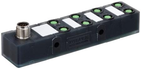 8000-88060-0000000 Murrelektronik Limited EXACT8 Series Sensor Hub, M12, 8 way, 8 port