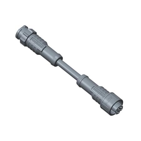 AB-AU08FL-UPBML-QH001 Amphenol IndustrialAB-AU, 1m X-Lok A Size to Female RJ45 Male, Terminated