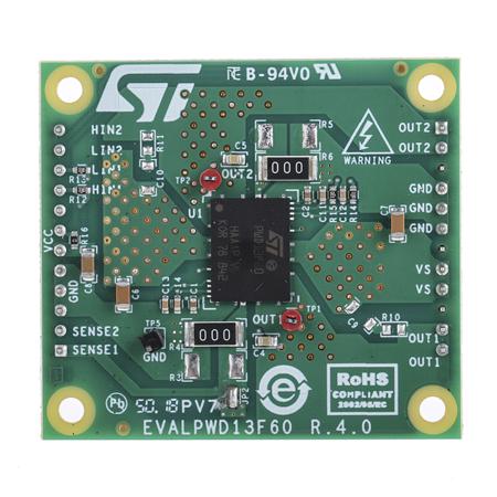 EVALPWD13F60 STMicroelectronics High Voltage Evaluation Board Full Bridge for  for PWD13F60