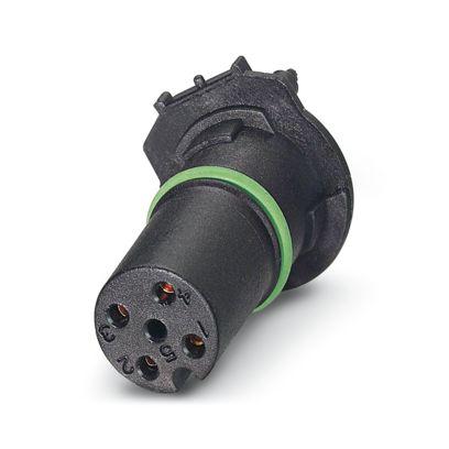 1414071 Phoenix Contact Socket Circular Connector Insert 4 Way for use with For Circular Connector Inserts