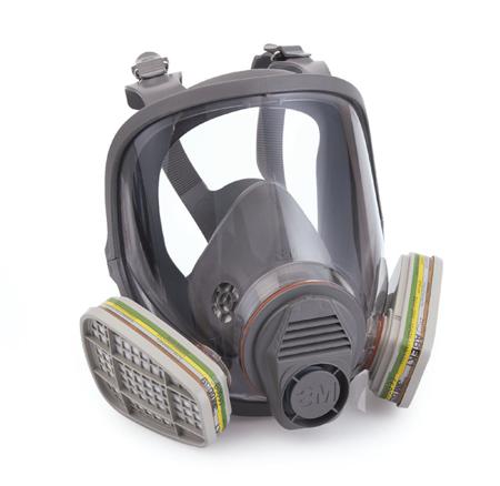 6700 3M 6000 Series Full-Type Respirator Mask, Size Small