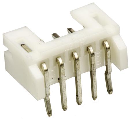 S5B-PH-K-S-LF--SN- JST PH S5B, 2mm Pitch, 5 Way, 1 Row, Right Angle PCB Header, Through Hole