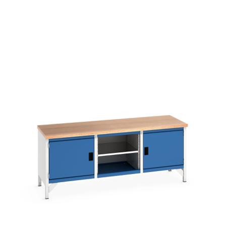 41002049-11V Bott 41002049.11V Sheet Steel Workbench, 840mm x 750mm x 2000mm