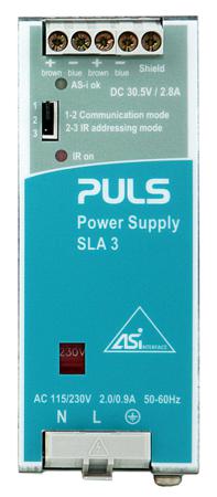 SLA3-100 Switch Mode DIN Rail Panel Mount Power Supply, 85W, 30.55V dc/ 2.8A