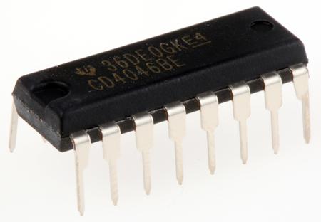 CD4046BE Texas Instruments , PLL Circuit 1 18 V 16-Pin PDIP