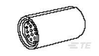 52745 TE Connectivity,  Base Strip, Natural, Uninsulated, Tin