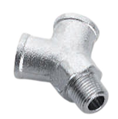 FUMF03-03 SMC FUM Series Elbow Fitting, R 3/8 to G 3/8, Threaded-to-Tube Connection Style,