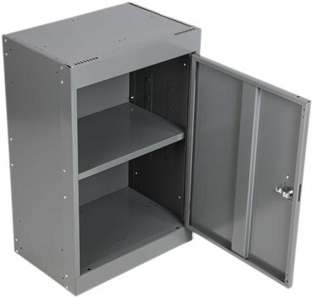 263-8168 RS Pro 1 Door Steel Grey Tool Locker, 684 mm x 450 mm x 300mm