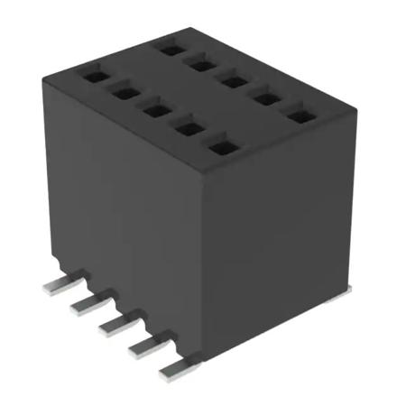 RSM-106-02-L-S-P-TR Samtec RSM Series Straight Surface Mount PCB Socket, 6-Contact, 1-Row, 1.27mm Pitch, Solder Termination
