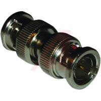 112448 connector,rf coaxial,bnc in-series adapter,straight plug to plug,75 ohm