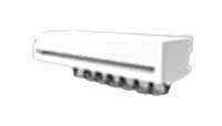 2-84533-4 TE Connectivity, FPC 1.25mm Pitch 24 Way Right Angle Male FPC Connector, Solder, Through Hole