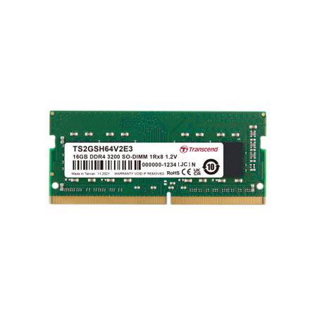 TS2GSH64V2E3 16GB DDR4 3200 SO-DIMM 1Rx8 2Gx8 CL22 1.