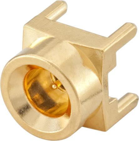 19S145-400L5 Rosenberger SMP Series, Plug Through Hole SMP Connector, 50Ω, Solder Termination, Straight Body
