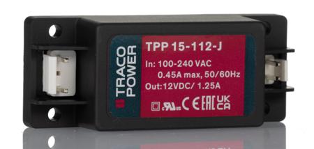 TPP-15-112-J TRACOPOWER Embedded Switch Mode Power Supply SMPS